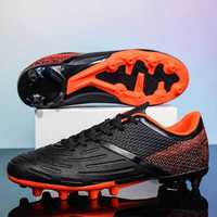 Chaussures de football à crampons pour terrain ferme pour hommes et jeunes, en maille souple, à crampons courts et longs, vente en gros en petites quantités, expédition immédiate