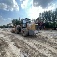 Chargeuse sur pneus Lonking d'occasion, chargeuse frontale d'occasion, engin de construction pour l'exploitation minière, les carrières et les travaux de terrassement