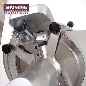 新顺灵切肉机切片机不锈钢刀片300毫米可调厚度半自动多电压切肉 - Product Image 5