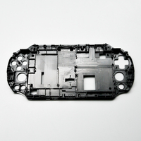 黑色全控制台外壳卡萨交换维修零件外壳，适用于PS Vita 2000 PSV 2000