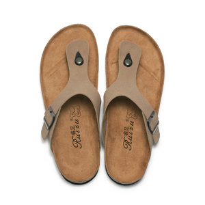 Sandali <span class=keywords><strong>infradito</strong></span> da uomo e da donna con suola in <span class=keywords><strong>sughero</strong></span> estivo Unisex di alta qualità regolabili - Product Image 6