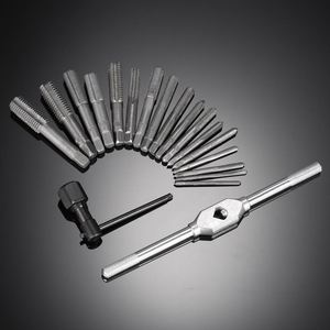 40 Cái Tap Dies Set Số Liệu Vòi Dies Có Thể Điều Chỉnh Die Chủ Đề Đo Cờ Lê Luồng Dụng Cụ Cầm Tay + Trường Hợp - Product Image 4