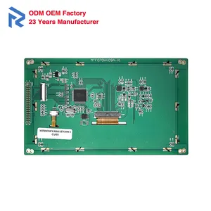 Tela de toque TTL/UART Resistive TN TFT-LCD Serial SPI 7.0 polegadas IPS 1024*600 com placa controladora Incorporada