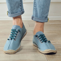Vente en gros de chaussures blanches chaussures de pont chaussures de marche style espadrilles