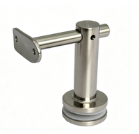 Support de fixation en métal AISI 304 pour main courante, idéal pour balustrades d'escalier intérieures d'appartements – Conception OEM usine