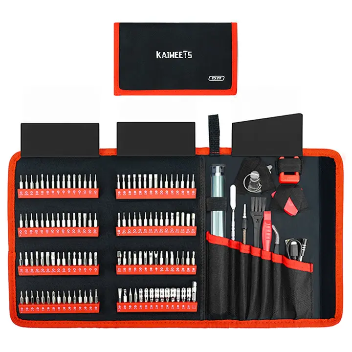 Kaiweets ES20 137 in 1 Mobile Phone Parts Fix Tools Precision Electric Screwdriver Set For iPhone Repair Screwdriver Kits