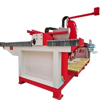 Machine de découpe de pierre à 5 axes HUALONG Auto, scie à pont pour quartz, granit, marbre, machine de découpe CNC pour comptoirs de cuisine