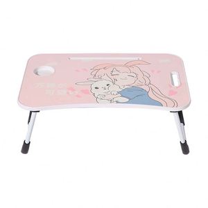 Nhà văn phòng có thể gập lại máy tính xách tay bàn với xử lý xách tay giường máy tính bàn PU bề mặt - Product Image 4