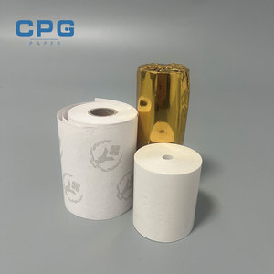 Factory Direct Sales Thermal Till <b>Paper</b> Roll Eco-Friendly Low Dust Back Printing 80x60mm 60gsm Thermal Till <b>Paper</b> Roll - Product Image 1
