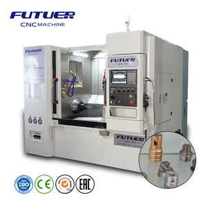 Máy tiện quay <span class=keywords><strong>CNC</strong></span> hạng nặng với trục chính kép bảo vệ hàng đầu và tháp pháo công cụ tốc độ cao dùng trong công nghiệp - Product Image 1