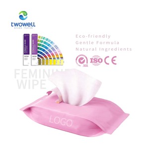 Lingettes humides intimes pour femmes écologiques et biologiques Lingettes féminines à mini poche - Product Image 1
