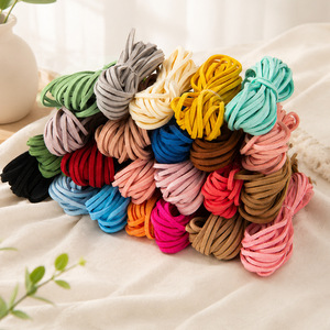 3mm Korean suede cord, craft material for bracelets, necklaces, <b>braiding</b> rope, DIY jewelry accessories. - Product Image 1
