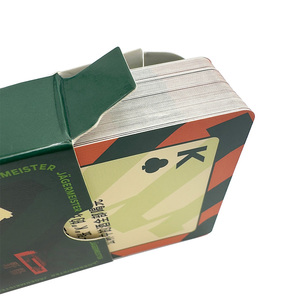 Fabricación profesional al por mayor tarjetas de <span class=keywords><strong>solitario</strong></span> personalizadas 4 colores 300gsm papel suave al tacto caja de embalaje juego de póquer - Product Image 3