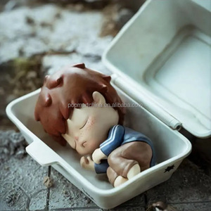 Authentique <span class=keywords><strong>POPMART</strong></span> <span class=keywords><strong>Hirono</strong></span> City of Forgiveness Series Figurine d'action PVC Boîte mystère Mignonne fille pour <span class=keywords><strong>Hirono</strong></span> 1 pièce/6 pièces Boîtes cadeaux mystère - Product Image 4