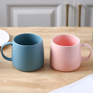 Tazza di ceramica nordica caffè con Logo glassa opaca tazze da tè personalizzabili all'ingrosso tazza di sublimazione fornitore - Product Image 3