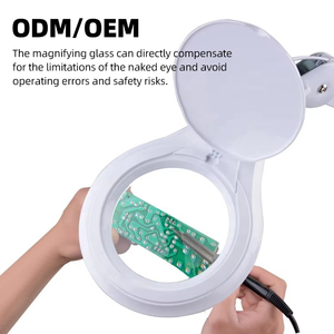 Vẻ Đẹp Salon LED Magnifying Đèn 9003 LED Magnifying Đèn Bền 3D/5D/8D Phóng Đại Đèn <span class=keywords><strong>Magnifier</strong></span> Đèn Ánh Sáng Với Kẹp - Product Image 4