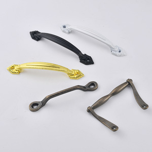 Furniture Handle Zinc Alloy Bar Traditional Cabinet <b>Door</b> Hardware Durable - Product Image 1