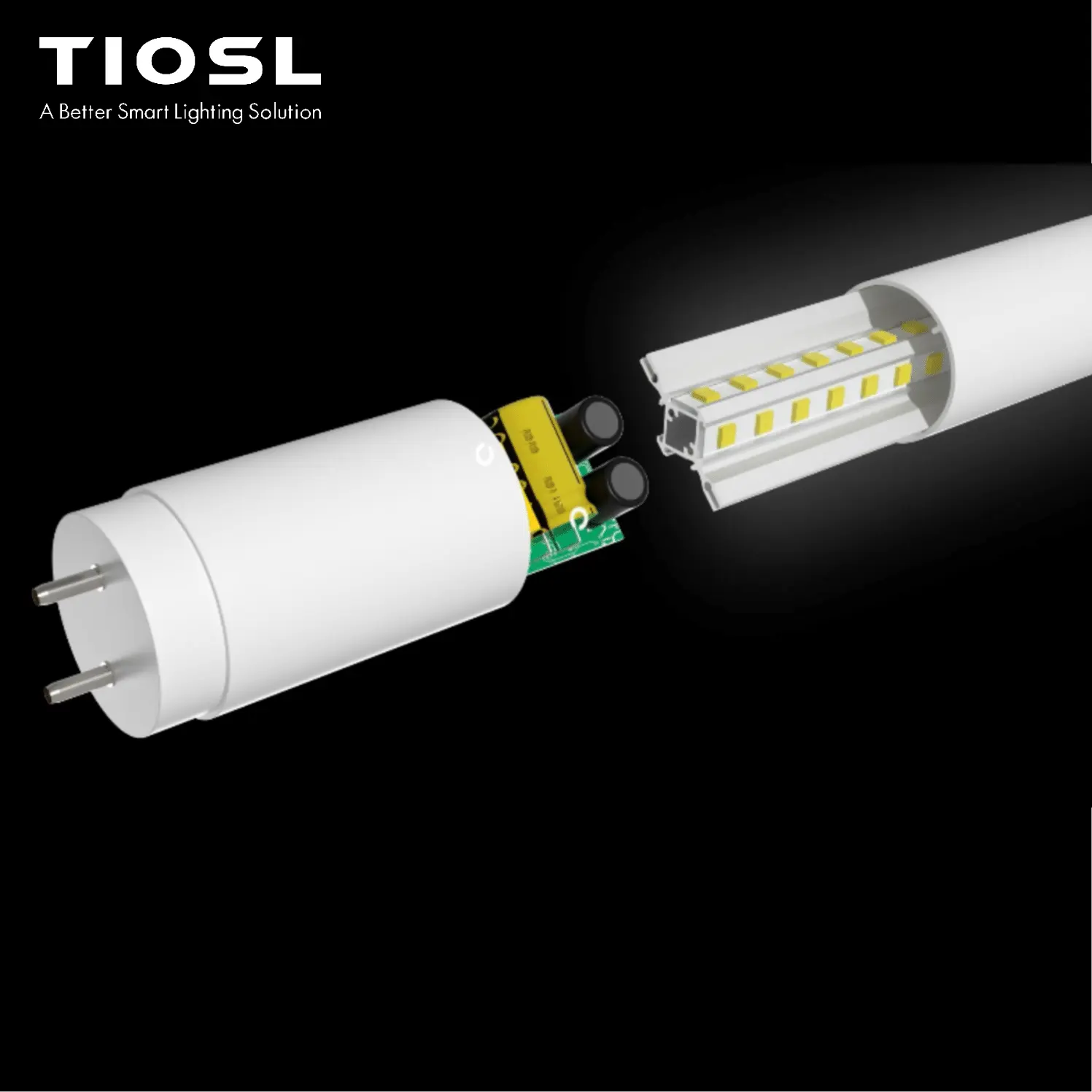 Novo 14W 360 graus T8 conduziu a luz do tubo para a caixa do sinal