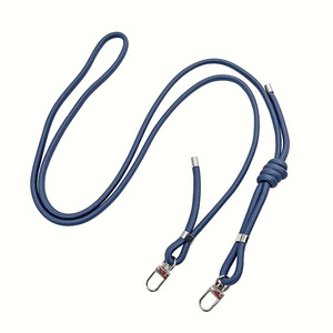 Phone <b>Lanyard</b> Crossbody Strap <b>Polyester</b> Neck Strap Anti Loss Mobile Phone Holder Orange Color U Shape Design - Product Image 5