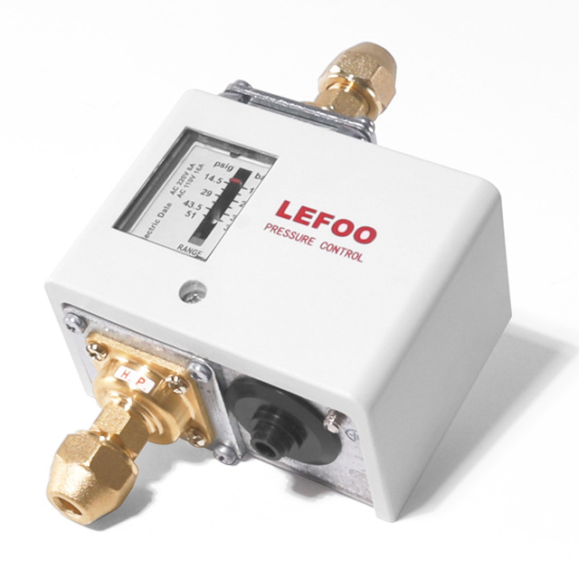 For LF5D 250VAC SPDT Adjustable Differential Pressure Switch for Water Pump & Air Compressor Pressure Control Boiler