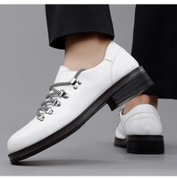 Chaussures Derby décontractées en gros du fabricant avec semelles intérieures rehaussantes invisibles Livraison rapide
