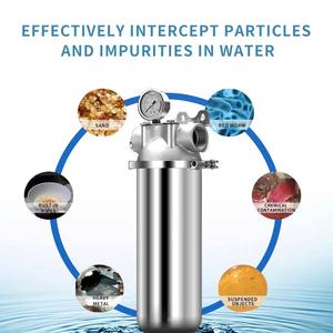 רשת פלדה LI-10T 40 מיקרון 316 נירוסטה מסנן ידני זרימה גדולה 100000l/h חיצוני - Product Image 4