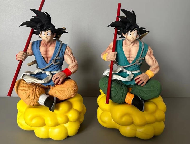 Jin Dou Yun การนั่ง Sun Wukong สูง21ซม.