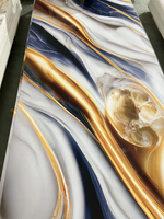 Papel Tapiz Autoadhesivo 3D de Espuma Impermeable, Diseño Gráfico Geométrico Insonorizante para una Fácil Decoración del Hogar y Renovación