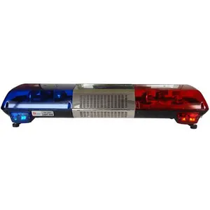 Señal giratoria para techo de coche, faro de advertencia de emergencia, barra de luz TBD-GA-3000D, rojo, azul, ámbar, blanco, 120cm