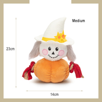 Haute Qualité Personnalisable Écologique Chien Jouets Ferme Série Épouvantail Sonnerie Papier Pas De Farce Chien Mordre Corde En Peluche Animaux De Compagnie