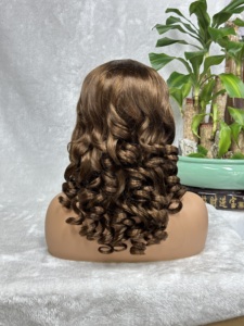 Letsfly Promoción de $76, Cabello Virgen Brasileño 13x4, Pelucas de Cabello Humano 100%, 18 Pulgadas, Ondulado Suelto, Rizado, 250% de Densidad, Estilo Bouncy de Fábrica - Product Image 4