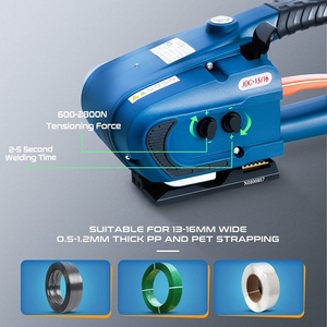 Herramienta Portátil de Soldadura por Fricción JDC 13, a Batería, de Plástico, para Flejes de PP y PET de 12-16 mm, Sellado sin Costuras - Product Image 6