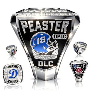 Bague de championnat personnalisée pour le <span class=keywords><strong>basketball</strong></span>, le baseball, le rugby et le hockey sur glace, de style européen et américain - Product Image 1