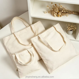 Borsa Tote in Tela di Cotone Naturale Personalizzabile con Logo, Ecologica, Leggera, Media, Riutilizzabile per la Spesa e Alimenti - Product Image 4