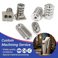 Pièces de robot de livraison commercial, alliage d'aluminium anodisé, composants légers, tournage, fraisage, service personnalisé CNC
