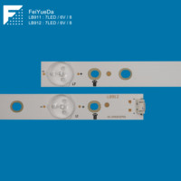 Bande lumineuse LED pour téléviseur Philips 65PUS6121/12 - 65PUF6656 LD65P19U LB-PC3030-GJUHD658X14ADM2-R-H L TPT650UA-QVN06.U 65