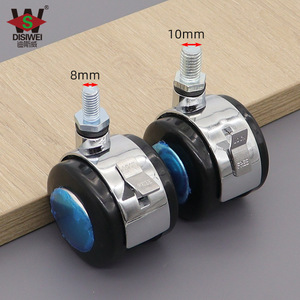 Roulettes pivotantes Yuan Siwei avec frein, 1,5 pouce, 2 pouces, roues pour meubles - Product Image 3