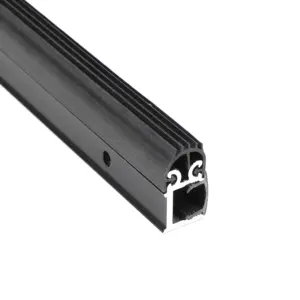 PVC-Dichtung schwarze Farbe Brandschutz-Akustik-Türrahmen-Begrenzung dichtungen/Gummi-U-Kanal-Form-Dichtung für Aluminium-Fenster tür