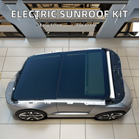 Techo corredizo automático de un solo toque para automóvil |   Techo Solar Eléctrico Ultrasilencioso con Memoria de Múltiples Posiciones y Sensores de Seguridad Antipinzamiento