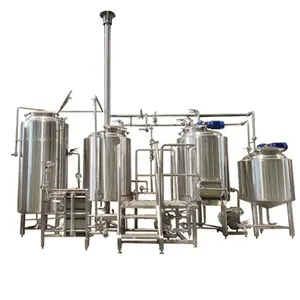 Tiantai 300L 3HL ss steam three vessel semiauto micro brewery equipment for sale