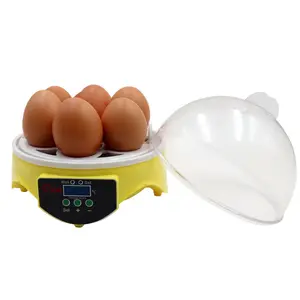 Mini incubadora automática de huevos de gallina, pato, Paloma, codorniz, 7 unidades