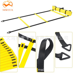Ensemble d'échelles d'entraînement de vitesse portables avec sac de transport pour exercices d'agilité et de travail des jambes pour les athlètes en extérieur - Product Image 3