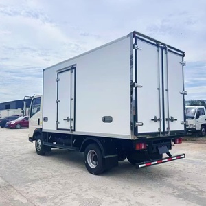 Camions frigorifiques d'<span class=keywords><strong>occasion</strong></span> Sinotruk Howo 4x2 5-10 tonnes pour le transport de denrées alimentaires congelées, fourgons frigorifiques, camions réfrigérés à vendre - Product Image 5