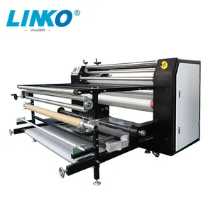 LINKO Oil Heating Roll To Roll Heat Press Machine Automatic Heat Press Transfer Sublimation Machine Heat Pump Provided 1 Set