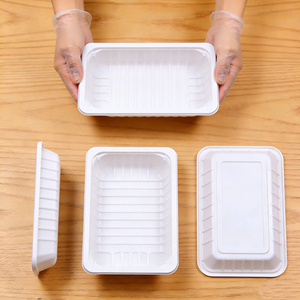 Barquette alimentaire jetable blanche en PP <span class=keywords><strong>de</strong></span> marque TONGNAN, origine Shandong, pour viande et fruits <span class=keywords><strong>de</strong></span> <span class=keywords><strong>mer</strong></span>, commandes personnalisées acceptées - Product Image 3