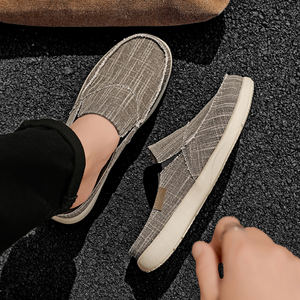 Greatshoes新品到着Mansソリッドカラースリップオンローファー,ローファーミュールセミカジュアルシューズ,サマーカジュアルデザイナーOemローファーシューズ - Product Image 3