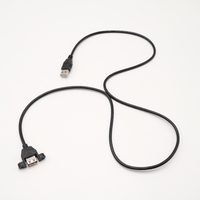 USB 3,0 Tipo a Conector de enchufe de contacto macho a hembra Flash Gold PCB Soldadura para conectores de cable y cableado
