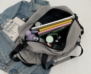 Bolsa de lona impermeable deportiva personalizada para viajes al aire libre, natación, Fitness, Yoga, bolsa de deporte de viaje de gran capacidad para mujeres y hombres - Product Image 6