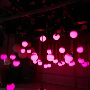LED-Hebe kugel Kinetic Ball Kinetic Light Up Down Dmx RGB LED-Hebe balls ystem