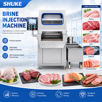 Machine industrielle d'injection de saumure pour la transformation de la viande, injecteur automatique en acier inoxydable pour poulet/porc/boeuf